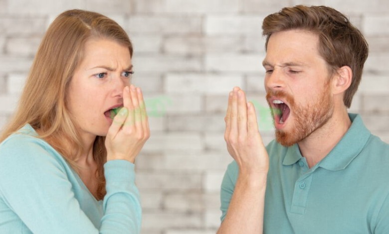 انواع علل بوی بد دهان